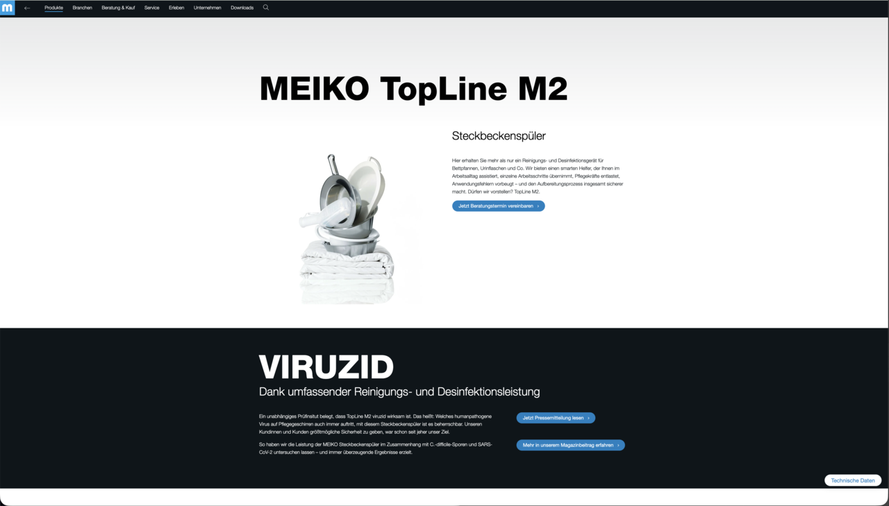 Produktdetailseite