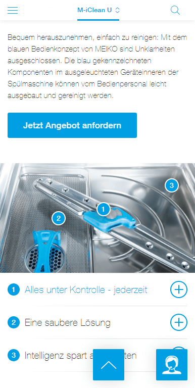 Mobile Produktseite