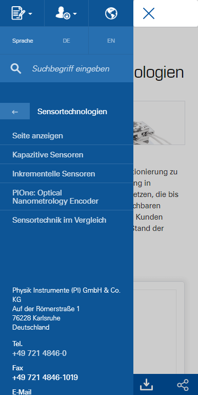 Mobile Navigation