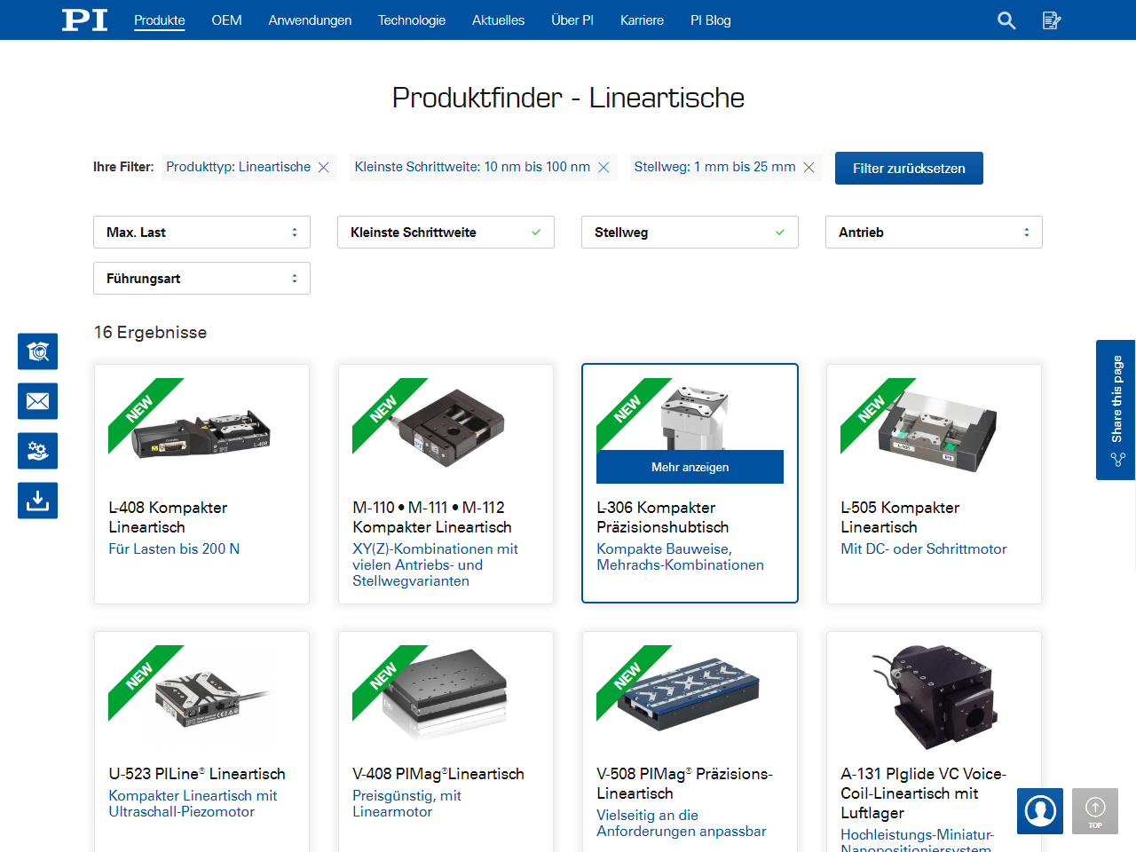 Produktfinder